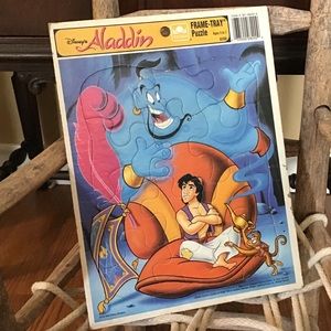 Disney Aladdin 1992 vintage puzzle
